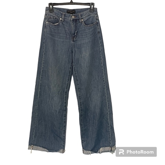 Banana Republic Denim - Banana republic high rise wide leg authentic wash jeans. Size 26/2 Tall classic